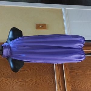Xi purple halter top-L